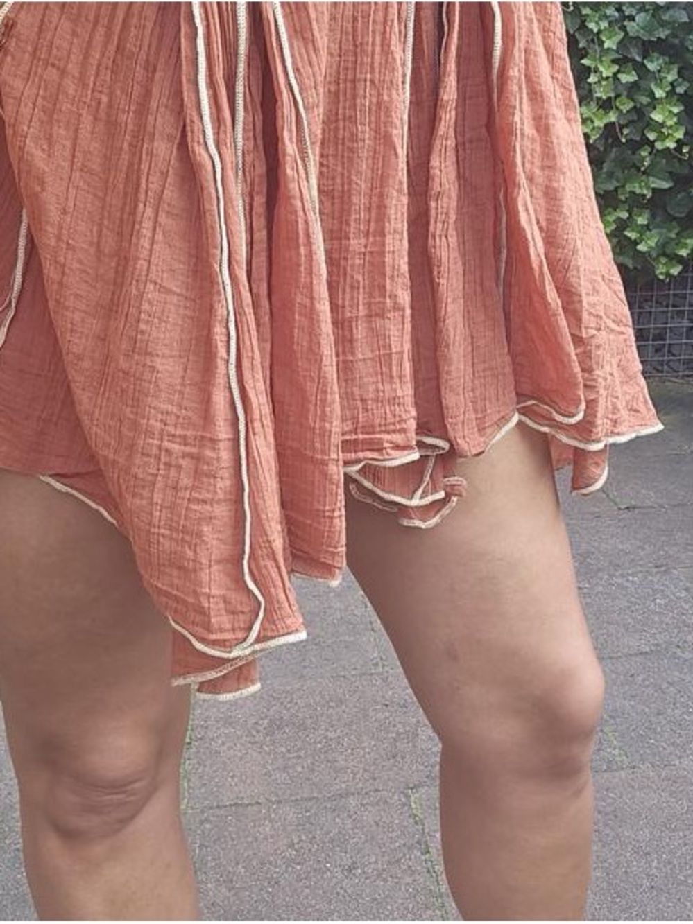 Free people Joelle tunic dress in bronzer size M new without tags mini dress - Picture 6 of 12